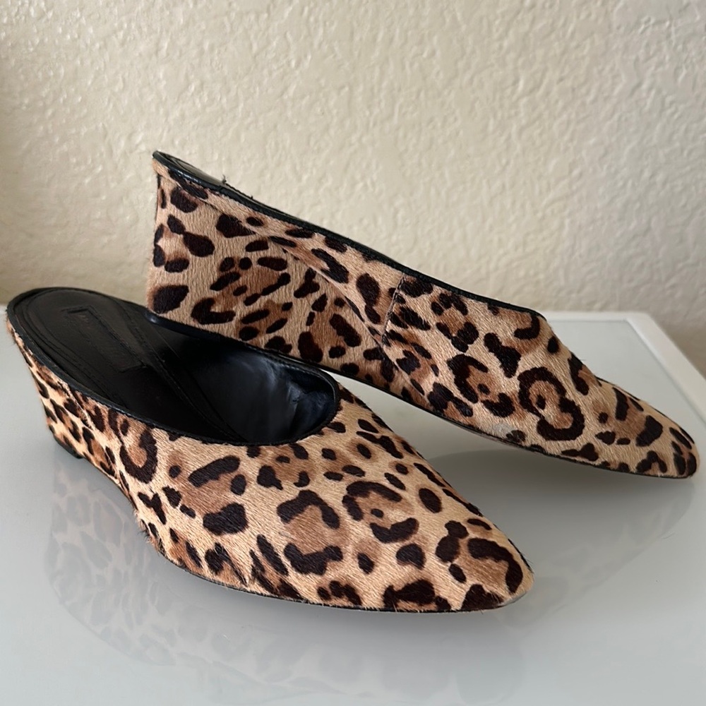 Antonio Melani Calf hair slip on shoes